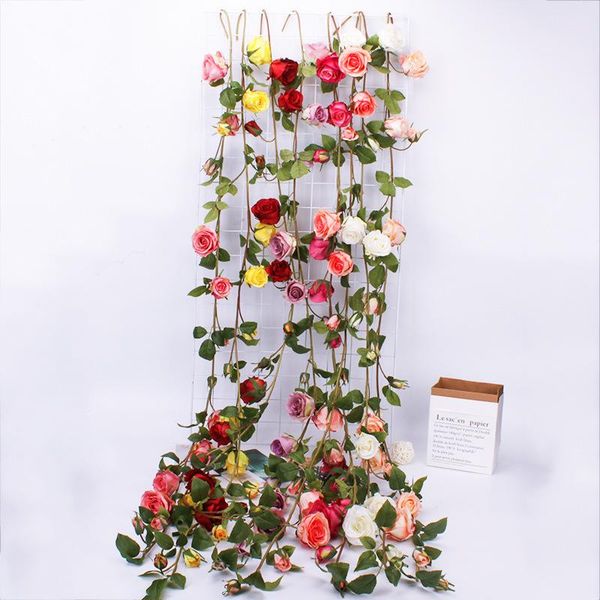 decorative flowers & wreaths 3pcs rose wedding decorations ivy vine artificial decor with green leaves hanging wall garland flower
decorative flowers & wreaths 3pcs rose wedding decorations ivy vine artificial decor with green leaves hanging wall garland flower