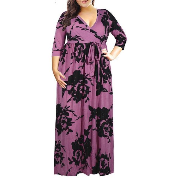 big size 9xl 2020 fat mm woman print dress elegant seven-sleeve long dresses plus size women clothing 9xl party dress vestidos, Black;gray
big size 9xl 2020 fat mm woman print dress elegant seven-sleeve long dresses plus size women clothing 9xl party dress vestidos, Black;gray
