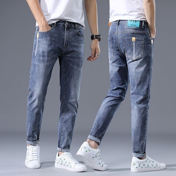 c841r jeanstrousers kong fashion straight summer thin light color men's high-end fashion jeans men's slim fit br jeans and hong an, Blue
c841r jeanstrousers kong fashion straight summer thin light color men's high-end fashion jeans men's slim fit br jeans and hong an, Blue