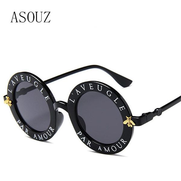 2020 new fashion ladies sunglasses classic retro brand design uv400 round men's glasses english letters small bee sunglasses, White;black
2020 new fashion ladies sunglasses classic retro brand design uv400 round men's glasses english letters small bee sunglasses, White;black