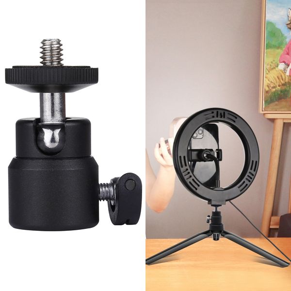 mini ball head with 1/4\" shoe mount adapter rotatable alloy tripod ball head for monopods dslr cameras camcorder light stand
mini ball head with 1/4\" shoe mount adapter rotatable alloy tripod ball head for monopods dslr cameras camcorder light stand