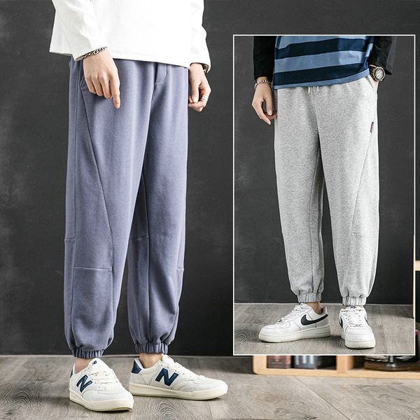 sports 2020 loose casual pants fashion brand solid color leggings capris men's, Black
sports 2020 loose casual pants fashion brand solid color leggings capris men's, Black