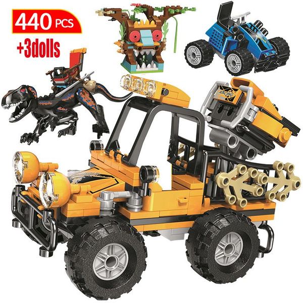 440pcs идеи dinosaur world off road jeep строительные блоки юрского world truck автомобилей цифры кирпичи игрушки для детей подарочные bbyqo
440pcs идеи dinosaur world off road jeep строительные блоки юрского world truck автомобилей цифры кирпичи игрушки для детей подарочные bbyqo