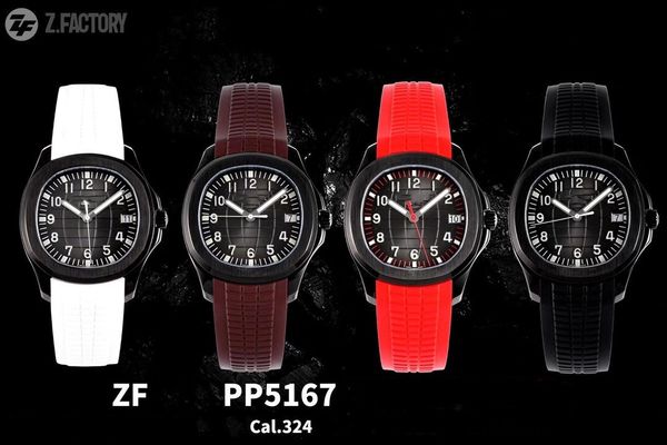 zf produced pp5167new men's watches with a size of 40mmand a custom version of cal.324 movement integrated mechanical dlc plated with b, Slivery;brown
zf produced pp5167new men's watches with a size of 40mmand a custom version of cal.324 movement integrated mechanical dlc plated with b, Slivery;brown