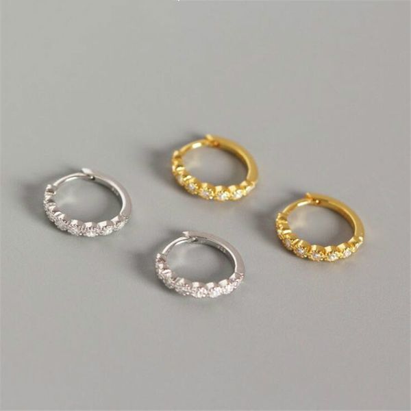 Februaryfrost Brand Designer New Arrival Mini Zircon Earring 100% 925 Sterling Silver Small Circle Stud Earrings for Women Fashion Designer, Golden;silver
Februaryfrost Brand Designer New Arrival Mini Zircon Earring 100% 925 Sterling Silver Small Circle Stud Earrings for Women Fashion Designer, Golden;silver