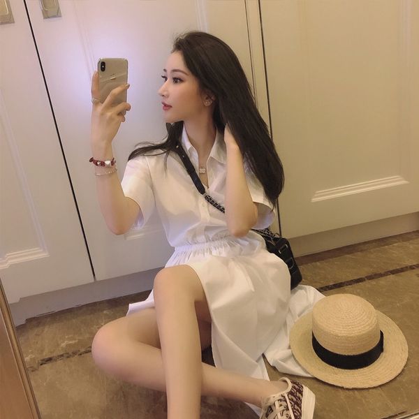 fabulous white shirt women's summer 2019 new victorian french knee length dress white shirt dress skirt jwq0u, Black;gray
fabulous white shirt women's summer 2019 new victorian french knee length dress white shirt dress skirt jwq0u, Black;gray