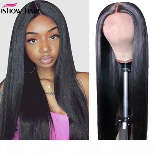 ishow 30 32 34 36 38 40inch human hair wigs yaki straight kinky curly water loose deep body human hair lace front wigs, Black;brown
ishow 30 32 34 36 38 40inch human hair wigs yaki straight kinky curly water loose deep body human hair lace front wigs, Black;brown