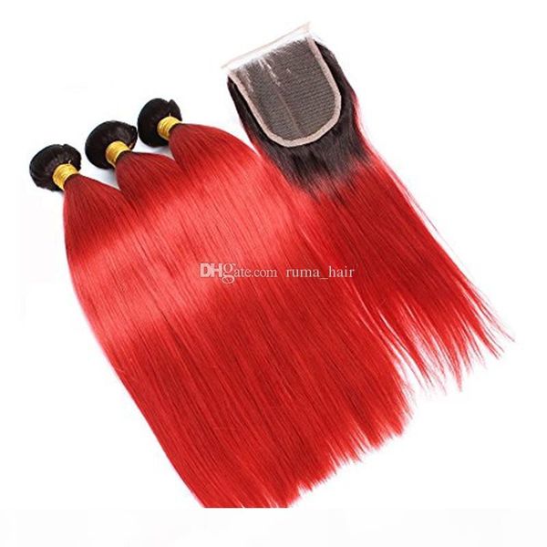 red human hair weaves with lace closure 1b red body wave ombre hair with lace closure 4x4 middle part 3 bundles deals, Black;brown
red human hair weaves with lace closure 1b red body wave ombre hair with lace closure 4x4 middle part 3 bundles deals, Black;brown
