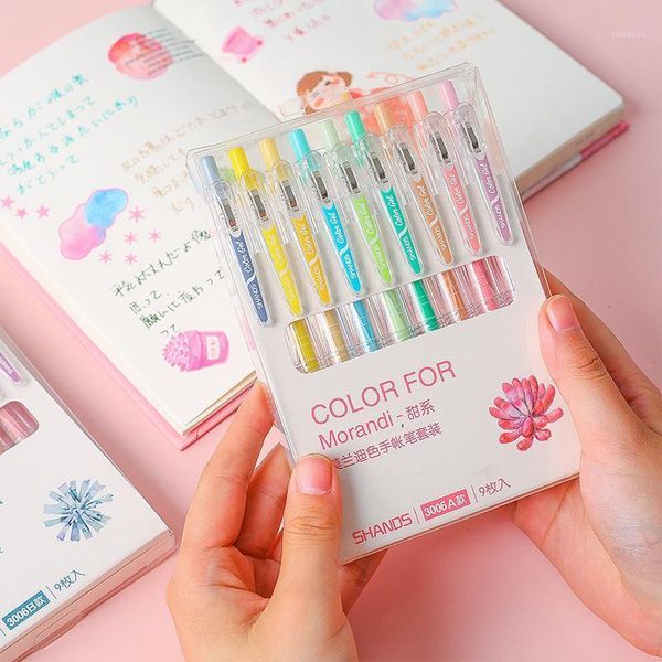 9 pcs/lot gel pens 0.5mm stationery for school supplies colored kawaii pen color ballpoint pens gel office accessories1
9 pcs/lot gel pens 0.5mm stationery for school supplies colored kawaii pen color ballpoint pens gel office accessories1