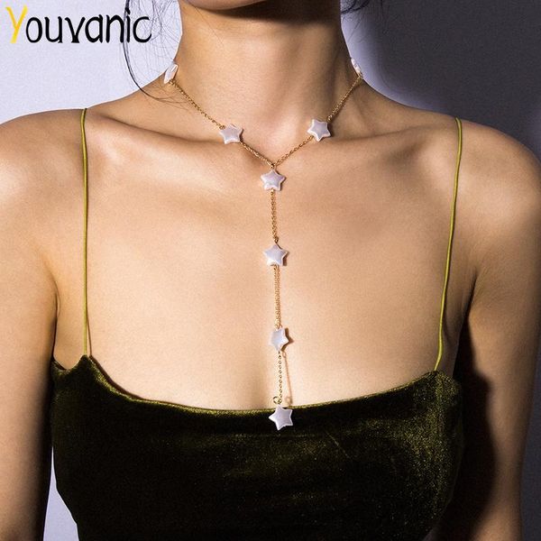 pendant necklaces youvanic punk imitation pearl star long chains tassel choker necklace for women collier collar fashion boho jewelry 2482, Silver
pendant necklaces youvanic punk imitation pearl star long chains tassel choker necklace for women collier collar fashion boho jewelry 2482, Silver