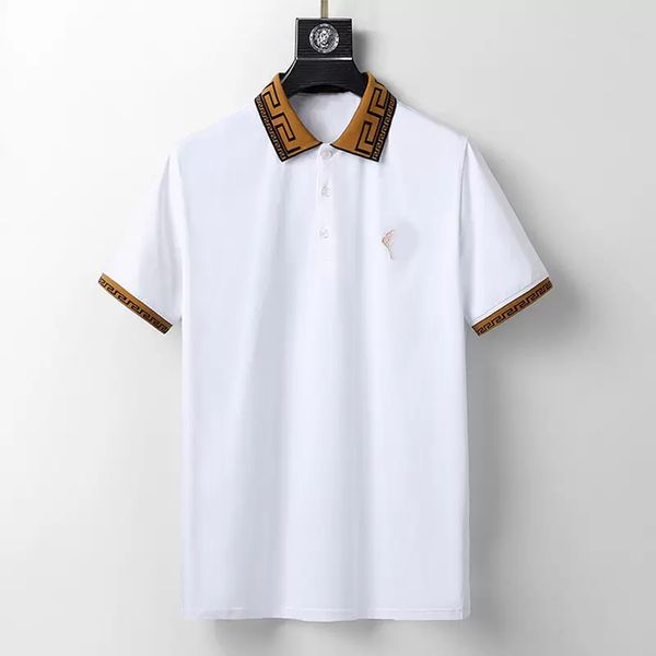fashion polo man mens polos poloshirt tee short sleeve t-shirts designer loose tees casual black white t shirt luxe plain t shirts for men m, White;black
fashion polo man mens polos poloshirt tee short sleeve t-shirts designer loose tees casual black white t shirt luxe plain t shirts for men m, White;black