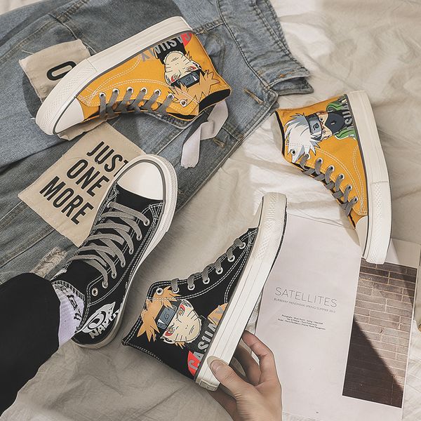 designer anime naruto canvas shoes sasuke men civilized shoes kakashi sneaks gamadara pain cosplay school outdoor travel shoes, Black
designer anime naruto canvas shoes sasuke men civilized shoes kakashi sneaks gamadara pain cosplay school outdoor travel shoes, Black