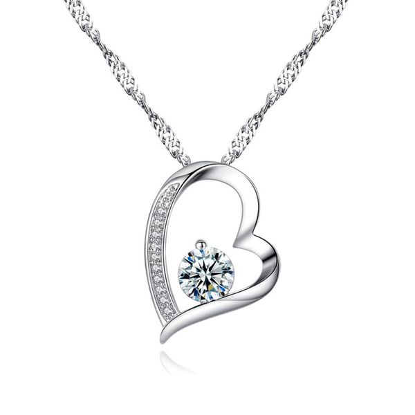 simple cute love heart pendant necklace for women lady fashion jewelry quality austrian crystal diamonds necklaces silver chokers girls gift
simple cute love heart pendant necklace for women lady fashion jewelry quality austrian crystal diamonds necklaces silver chokers girls gift