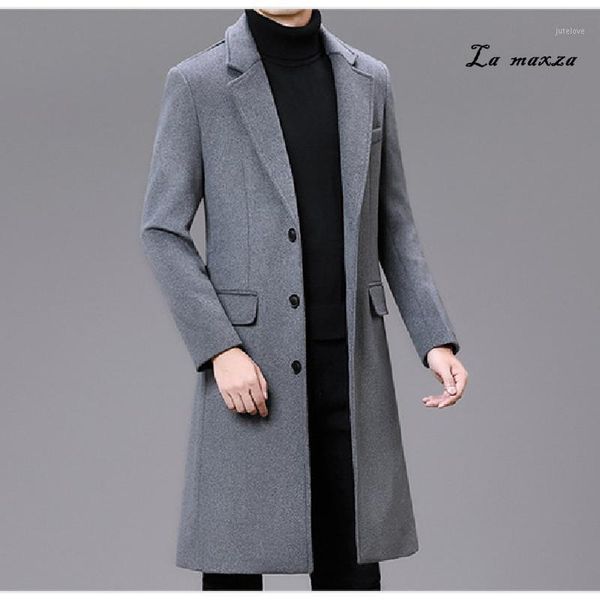 oversized 4xl 2020 winter fashion men coat smart casual single breasted cashmere long coat1, Black
oversized 4xl 2020 winter fashion men coat smart casual single breasted cashmere long coat1, Black