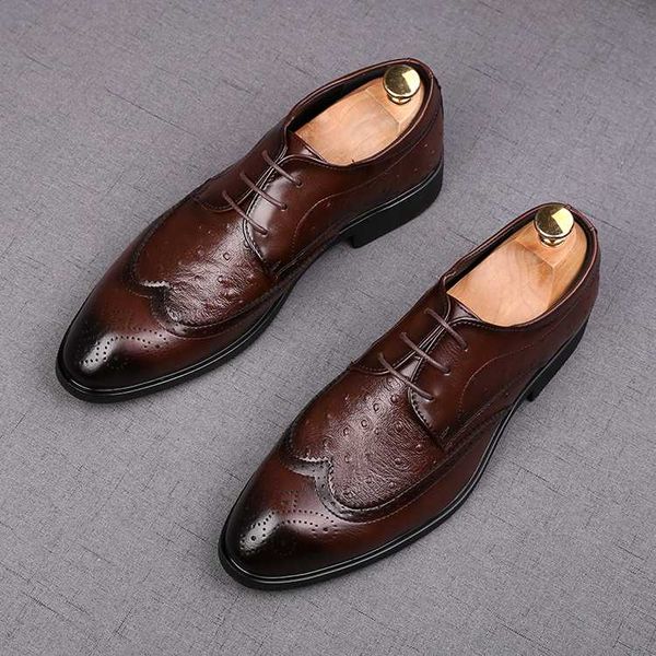 british fashion style pointed toe brown lace-up casual leather shoes oxford wedding dress homecoming business shoes footware, Black
british fashion style pointed toe brown lace-up casual leather shoes oxford wedding dress homecoming business shoes footware, Black