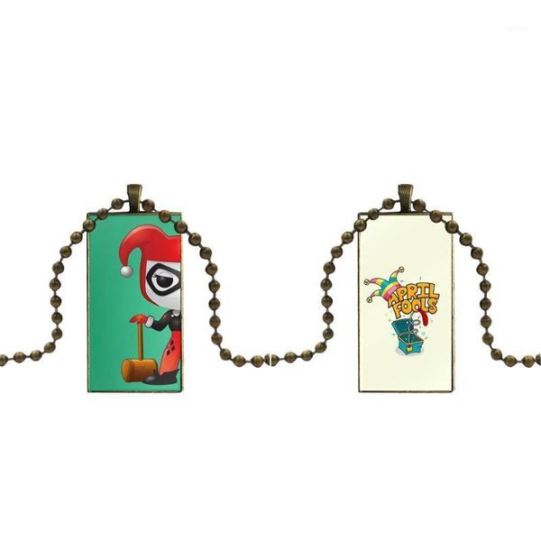 for women men party funny april fools fashion glass cabochon pendant rectangle necklace choker necklace jewelry1, Silver
for women men party funny april fools fashion glass cabochon pendant rectangle necklace choker necklace jewelry1, Silver