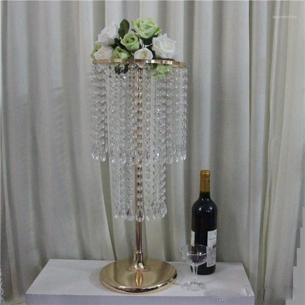10pcs/lot gold wedding centerpiece acrylic bead strands 60cm tall acrylic crystal flower stand for wedding table decor1
10pcs/lot gold wedding centerpiece acrylic bead strands 60cm tall acrylic crystal flower stand for wedding table decor1