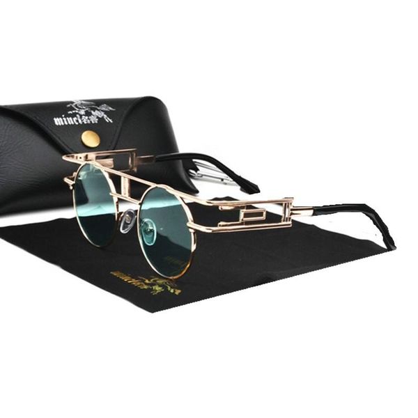 vintage round metal frame punk sunglasses men women brand designer eyewear retro candy sun glasses fashion fml, White;black
vintage round metal frame punk sunglasses men women brand designer eyewear retro candy sun glasses fashion fml, White;black