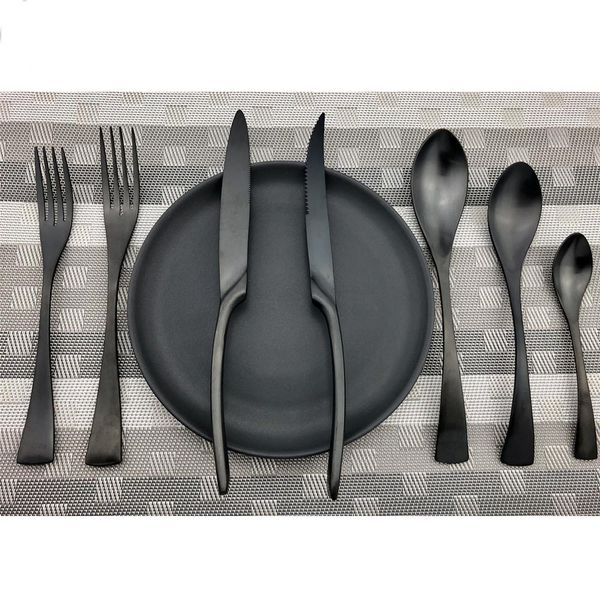 accessories 304 stainless steel scoop forks kinfe party dinnerware set matte black cutlery set drop shipping 1 piece
accessories 304 stainless steel scoop forks kinfe party dinnerware set matte black cutlery set drop shipping 1 piece