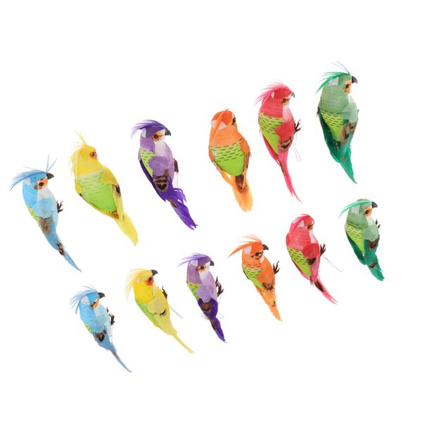 12шт яркий попугай орнамент имитация животные открытый дерево декоративные птицы
12шт яркий попугай орнамент имитация животные открытый дерево декоративные птицы