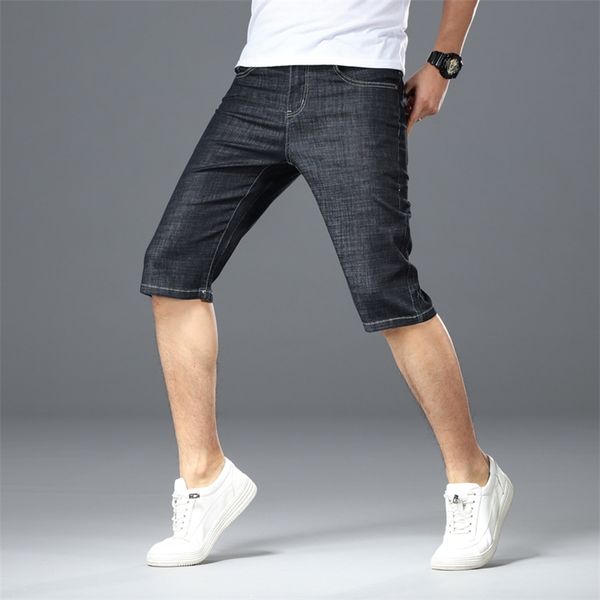 cotton fabric short jeans men casual classic straight denim shorts jeans male denim multi-pocket pants overalls 201223, Blue
cotton fabric short jeans men casual classic straight denim shorts jeans male denim multi-pocket pants overalls 201223, Blue