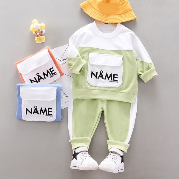 children casual childrenswear new style boy's mixed colors crew neck long-sleeved sweater loose gymnastic pants set wholesalex1019, White
children casual childrenswear new style boy's mixed colors crew neck long-sleeved sweater loose gymnastic pants set wholesalex1019, White