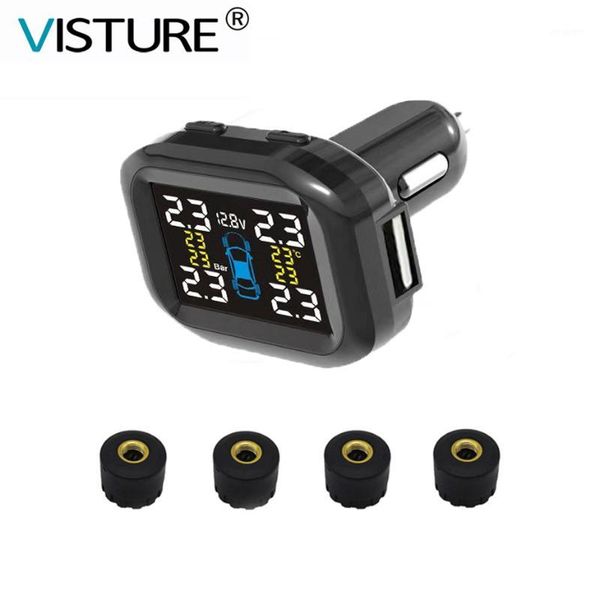 car video visture tpms with 10w usb output tire pressure alarm monitor system tyre monitoring external internal sensor t05w t07w1
car video visture tpms with 10w usb output tire pressure alarm monitor system tyre monitoring external internal sensor t05w t07w1