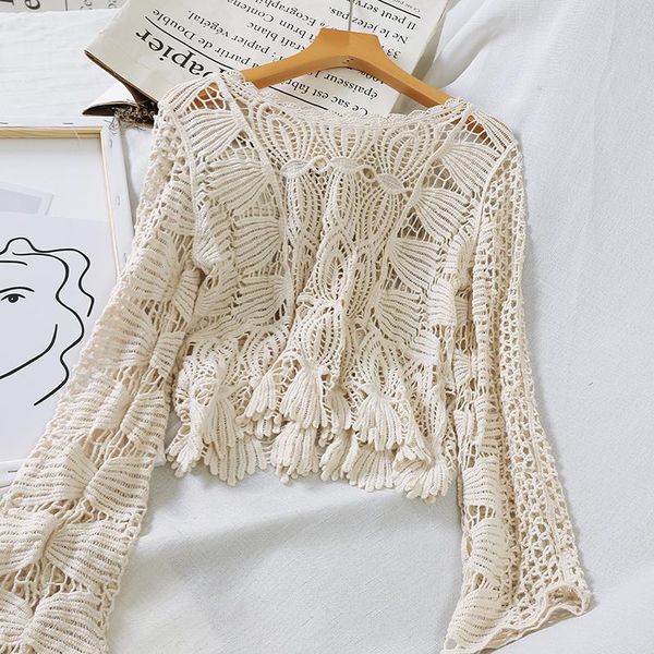 white crochet lace long sleeve blouse korean elegant shirt womens and blouses hollow out clothes 2020 beach tunic
white crochet lace long sleeve blouse korean elegant shirt womens and blouses hollow out clothes 2020 beach tunic