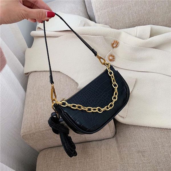 simple mini alligator pattern leather shopper bags for women 2020 vintage chains small messenger bag money pockets
simple mini alligator pattern leather shopper bags for women 2020 vintage chains small messenger bag money pockets