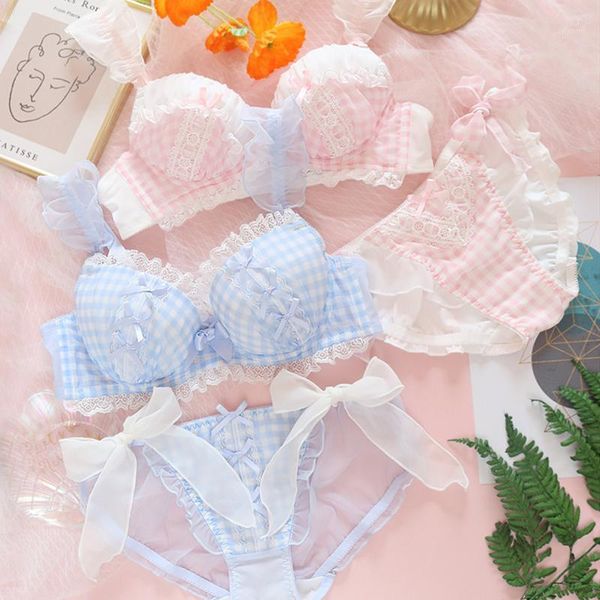 sweet girl spring summer underwear set japanese lolita cute maid plaid lace bow push up underwire bra & panties set intima1, Red;black
sweet girl spring summer underwear set japanese lolita cute maid plaid lace bow push up underwire bra & panties set intima1, Red;black