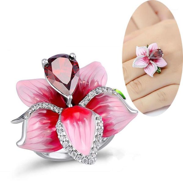 fdlk luxury pink zircon flower rings for women fashion rhinestone wedding promise ring female jewelry accessories 20201, Slivery;golden
fdlk luxury pink zircon flower rings for women fashion rhinestone wedding promise ring female jewelry accessories 20201, Slivery;golden