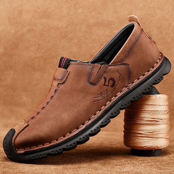 2020 new mens shoes 2020 spring new outdoor mens casual shoes genuine leather handmade large size stitching versatile business leather shoes, Black
2020 new mens shoes 2020 spring new outdoor mens casual shoes genuine leather handmade large size stitching versatile business leather shoes, Black