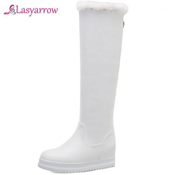 lasyarrow 2020 new arrival boots women round toe warm plush winter boots slip on fashion knee high solid color snow1, Black
lasyarrow 2020 new arrival boots women round toe warm plush winter boots slip on fashion knee high solid color snow1, Black