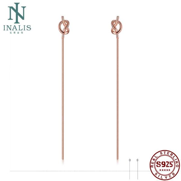 inalis 925 sterling silver drop earrings for women knot modeling design earrings party simple fashion gift jewelry new arriva
inalis 925 sterling silver drop earrings for women knot modeling design earrings party simple fashion gift jewelry new arriva