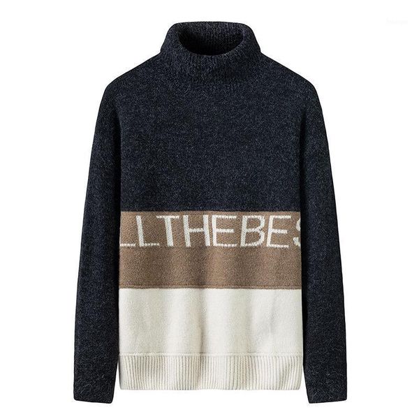 2020 mens turtleneck pullover warm autumn winter thick patchwork spacious long sleeve clothes knitted casual male sweater pull1, White;black
2020 mens turtleneck pullover warm autumn winter thick patchwork spacious long sleeve clothes knitted casual male sweater pull1, White;black