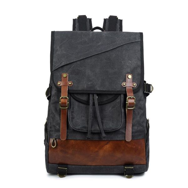 m190 нового урожай холст кожа рюкзаки для мужчин 14 ноутбуков daypacks водонепроницаемого холста рюкзаки больших вощеные перенестись пакеты
m190 нового урожай холст кожа рюкзаки для мужчин 14 ноутбуков daypacks водонепроницаемого холста рюкзаки больших вощеные перенестись пакеты