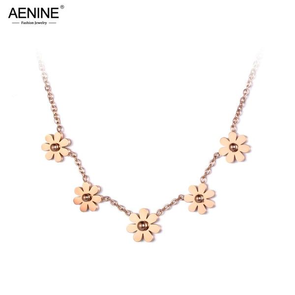 aenine stainless steel fashion 5pcs daisy flowers charm necklaces office style choker pendant necklace jewelry for girls an18073, Golden;silver
aenine stainless steel fashion 5pcs daisy flowers charm necklaces office style choker pendant necklace jewelry for girls an18073, Golden;silver