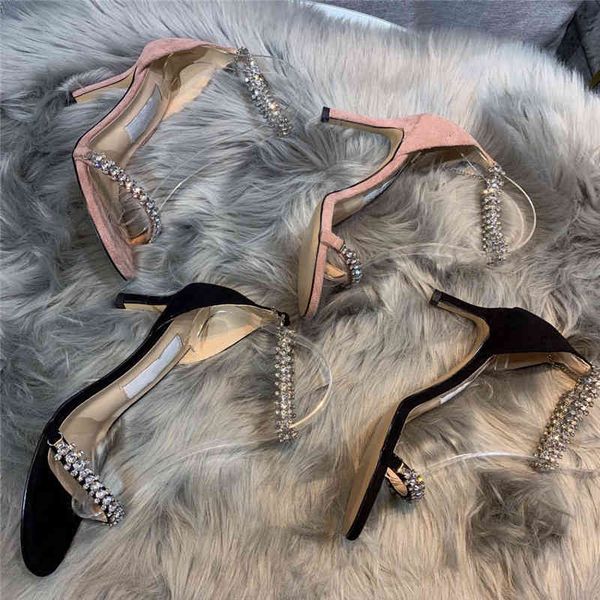 high luxury designer heeled sandals for women lady shoes one word with buckle rubber outsole heels 7cm/9cm size 35-40, Black
high luxury designer heeled sandals for women lady shoes one word with buckle rubber outsole heels 7cm/9cm size 35-40, Black