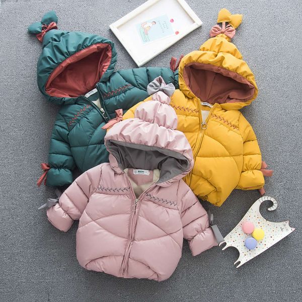 children's winter korean version thickened little girl down cotton padded jacket 946, Black
children's winter korean version thickened little girl down cotton padded jacket 946, Black