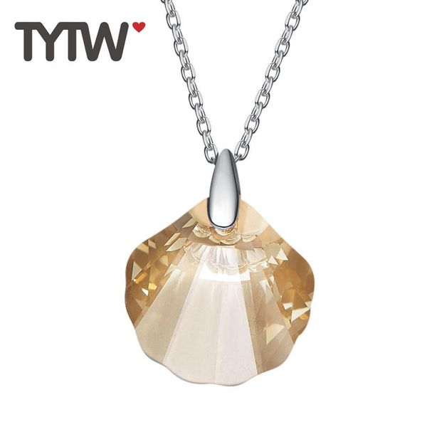 pendant necklaces tytw crystals from austrian ocean shell s925 sterling silver thick rhodium plated elegant women necklace girls gift
pendant necklaces tytw crystals from austrian ocean shell s925 sterling silver thick rhodium plated elegant women necklace girls gift