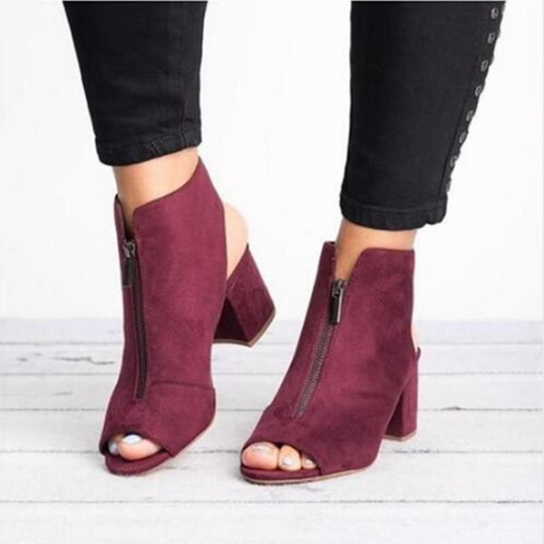 dress shoes spring woman sandals ladies gladiator casual peep toe antiskid bottom zipper med thick heels wedding sandalias mujer, Black
dress shoes spring woman sandals ladies gladiator casual peep toe antiskid bottom zipper med thick heels wedding sandalias mujer, Black