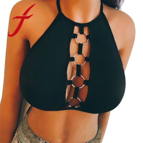 feitong women crop ladies halter ring hollow out elastic cage bra bandage strappy halter bra regata feminina 2019 new1, White
feitong women crop ladies halter ring hollow out elastic cage bra bandage strappy halter bra regata feminina 2019 new1, White