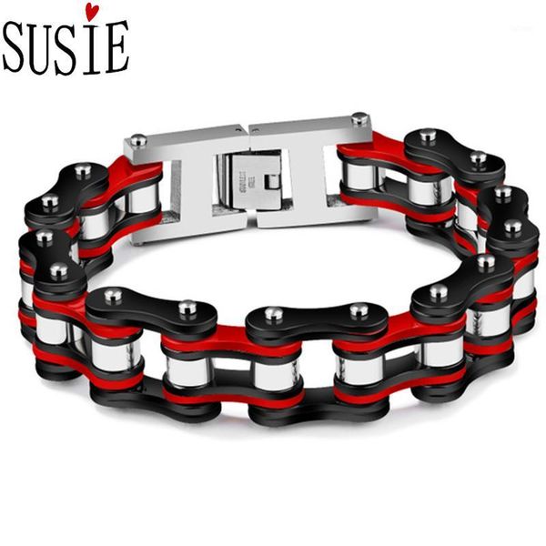 love susie men bracelet locomotive punk style stainless steel bangles gear fashion titanium charm korean bracelets1, Black
love susie men bracelet locomotive punk style stainless steel bangles gear fashion titanium charm korean bracelets1, Black