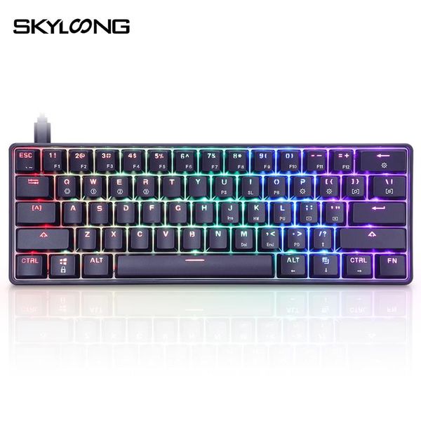 skyloong gk61 sk61 mechanical gaming keyboard 61 keys многоцветный rgb подсветкой led подсветкой проводной программируемый для pc / mac / wi
skyloong gk61 sk61 mechanical gaming keyboard 61 keys многоцветный rgb подсветкой led подсветкой проводной программируемый для pc / mac / wi
