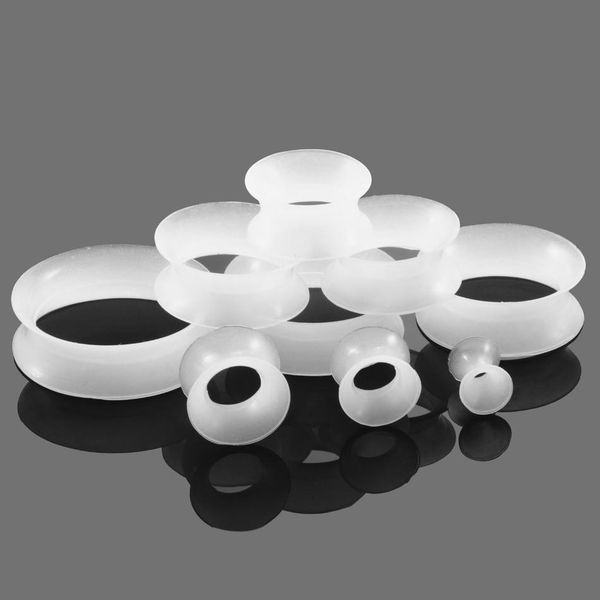 2pcs piercing glow in dark sile ear plugs tunnel flesh expander tragus oreja cartilage earring piercing body jewelry q bbyzcu, Silver
2pcs piercing glow in dark sile ear plugs tunnel flesh expander tragus oreja cartilage earring piercing body jewelry q bbyzcu, Silver