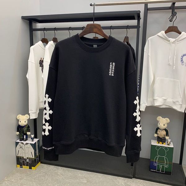 new products in autumn winter 2020 sanskrit heavy industry cross leather label embroidery long sleeve bottom coat men's and women
new products in autumn winter 2020 sanskrit heavy industry cross leather label embroidery long sleeve bottom coat men's and women
