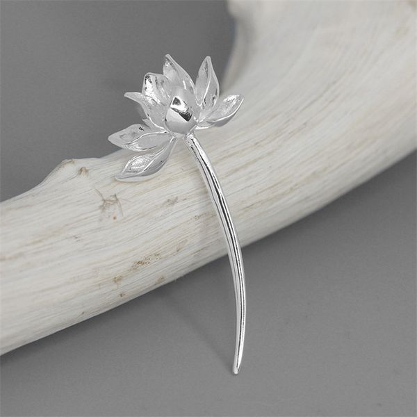 inature vintage 925 sterling silver lotus flower brooch pin clothing jewelry accessories 201009, Gray
inature vintage 925 sterling silver lotus flower brooch pin clothing jewelry accessories 201009, Gray
