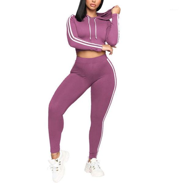 fall fashion 2020 sweatpants and hoodie set ladies striped pants suit long sleeve tracksuit 2pcs women set hoodies crop, Gray
fall fashion 2020 sweatpants and hoodie set ladies striped pants suit long sleeve tracksuit 2pcs women set hoodies crop, Gray