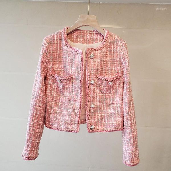 new arrival autumn sweet o neck coats women's fitted tweed matching long sleeve single breasted jacket outwear1, Black;brown
new arrival autumn sweet o neck coats women's fitted tweed matching long sleeve single breasted jacket outwear1, Black;brown