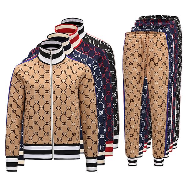 2019 новый mens конструктора tracksuirt марка tracksuit куртки и брюки спортивные фуфайки повседневная осень мужчины zipper куртка и брюки, Gray
2019 новый mens конструктора tracksuirt марка tracksuit куртки и брюки спортивные фуфайки повседневная осень мужчины zipper куртка и брюки, Gray
